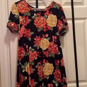 Floral Short Sleeve Dress